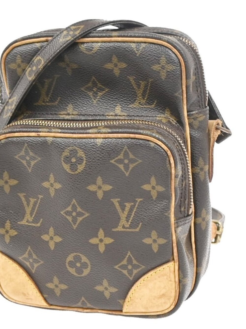 LOUIS VUITTON Amazon Crossbody Shoulder Bag Monogram Leather BN M45236 30KC916